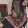 2 Pcs Women's Stitched Swiss Lawn Printed Co-Ord Set