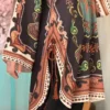 2 Pcs Women's Stitched Swiss Lawn Printed Co-Ord Set