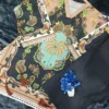 2 Pcs Women's Stitched Swiss Lawn Printed Co-Ord Set