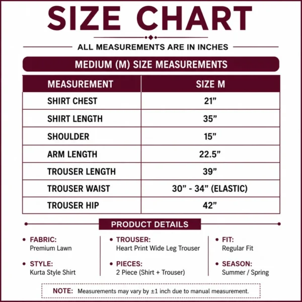 2 Pcs Women's Stitched Cotton Plain Shirt And Trouser