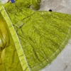 3 Pcs Women's Stitched Shamoz Silk Embroidered Maxi Suit