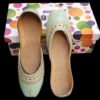 Women's Velvet Khussas with Thread Work, Sizes 5-10