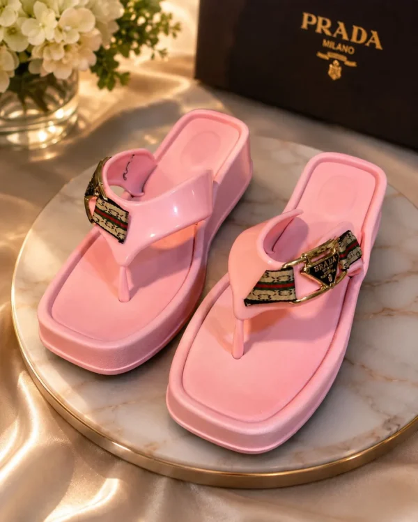 Women's Cork Formal Slippers