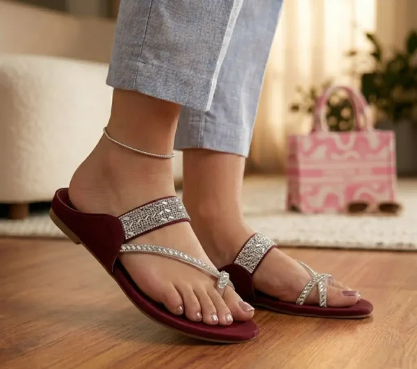Women's Synthetic Leather Fancy Flats